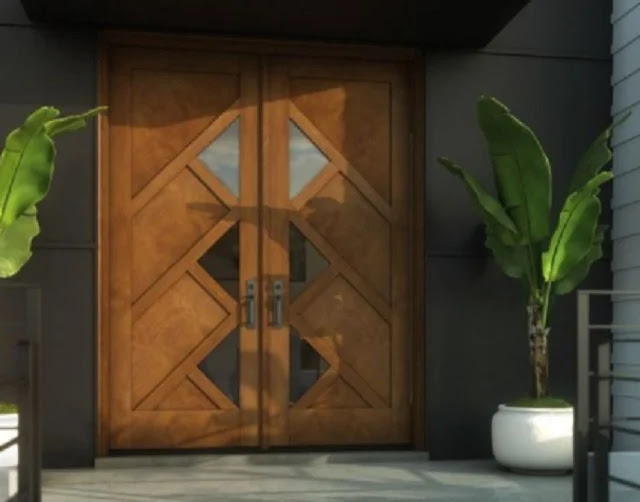 Model pintu rumah minimalis 2 pintu