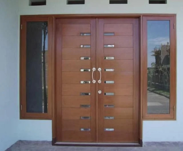 Model pintu rumah minimalis 2 pintu