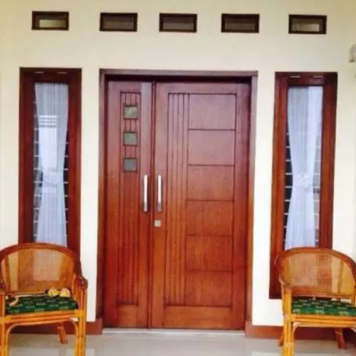 Model pintu rumah minimalis 2 pintu
