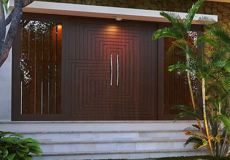 Model pintu rumah minimalis 2 pintu