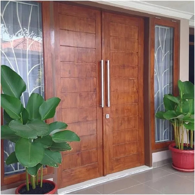 Model pintu rumah minimalis 2 pintu