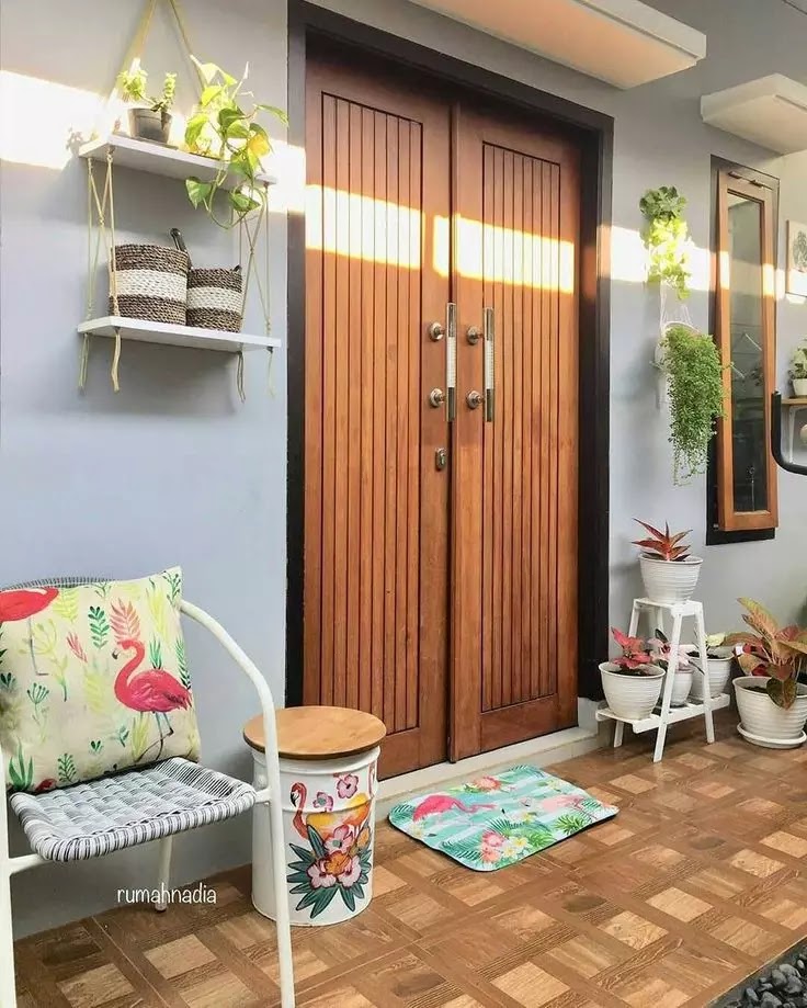 Model pintu rumah minimalis 2 pintu
