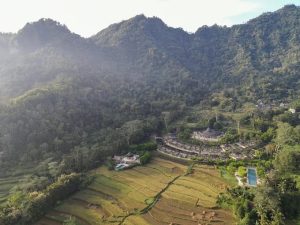 Amanjiwo di Magelang, Jawa Tengah.